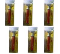 BeeSavvy T-Handle Bicycle Pump, Compact And Lightweight, Ergonomic T-Handle, Multiple Nozzles, Manual Pump For MTB, Road Bikes, Kids Cycles, Football, Basketball & Daily Use (Pack of 6)