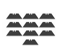 Beesavvy Utility Knife Blade Set, Compact Design, Long-Lasting Sharpness, Perfect for Cutting Cardboard, Plastic, Carpet, Vinyl, Wallpaper, Ensuring Effortless, Clean, and Smooth Cuts, 10pcs