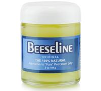 Beeseline Original - 100% Natural & Hypoallergenic Alternative to Petroleum Jelly - Lips, Hands, Baby, Makeup Remover and More (Glass Jar) (2 oz)