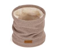Beesgarden Winter Neck Warmer Snood with Gift Box and Greeting Card, Soft and Comfortable Fluff Lining, Outdoor Warm Scarf for Walking Cycling Hiking Skiing - Kaki