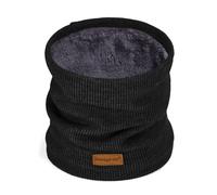 Beesgarden Winter Neck Warmer Snood with Gift Box and Greeting Card, Soft and Comfortable Fluff Lining, Outdoor Warm Scarf for Walking Cycling Hiking Skiing - Dark Grey