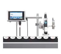 BEESOM Automatic Handheld Coding Machine,Portable Coding Printer,12.7mm Print Head,Quick-Drying Ink,Date Batch Qrcode Barcode Printing,For Industrial Assembly Line Packaging Marking 25.4mm