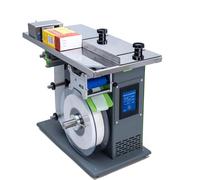 BEESOM Semi-Automatic Labeling,Adjustable Semi-Automatic Labeling Machine,Digital Touch Screen,Applies 15-30 Labels/Min 200w Power Ideal for Cosmetic Packaging and Electronic Products 3cm