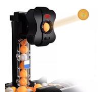 BEESOM Tennis Robot Table Tennis Trainer,Automatic Ping Pong Machine with Customizable Spin/Speed/Height,36 Different Spin Balls,Ball Recycling Net Included,for Home & Indoor Pongbot Training Games