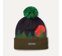 SEALSKINZ Waterproof Beeston | Cold Weather Scenic Bobble Hat Navy