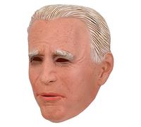 BEESUM Exclusive Realistic Presidential Joe Head Mask Old Man Headgear for Decorative Halloween Party Costume Latex