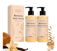 Beeswax Body Serum, Moisturizing And Hydrating Body Lotion With Oil And Castor Oil, Non-Greasy Body Moisturizer For Dry All-Day, Lightweight Wet Skin Formula，2