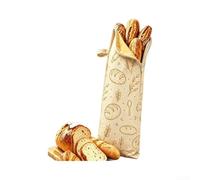 Beeswax Bread Bag 2-Pack Cotton Reusable Sourdough Storage