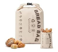 Beeswax Bread Bag, Reusable Bread Storage for Homemade Sourdough and Artisan Loaves, Ideal for Kitchen Organisation and Picnic Travel, Generous 32 x 43 cm Size