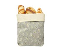 Beeswax Bread Bags 2 Pack XL 43 * 33cm Reusable Cotton Sourdough Storage | with Wide Zipper Beeswax Coated Sourdough Bread Storage Bag for Bakery, Kitchen, Pantry, Home, Freezer, Produce
