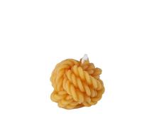 Beeswax Candle, Wool Ball Candle, 4 cm, 100% Beeswax