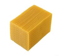 Beeswax Foundation Sheets for Beekeeping - 30-Pack Natural Yellow Wax Hive Frames, 13.2 x 9 cm (5.24 x 3.54 in), Compatible with Langstro