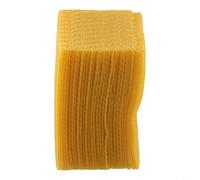 Beeswax Foundation Sheets for Beekeeping - 30-Piece Pack of Natural Yellow Beeswax Hive Frames, 13.2 x 9 cm (5.24 x 3.54 in), for Ideal for DIY Candle Making &