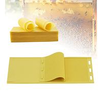 Beeswax Mold Beeswax Sheet Mold Rubber Flexible Beeswax Foundation Press Mold DIY Beewax Foundation Sheet Embosser Machine Honeycomb Sheets Making Mold Beekeeping Accessory 2 Sheets