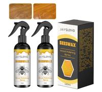 Beeswax Polish for Wood 2 PCS, Beeswaxs Spray, Beeswax Spray Polishs for Wood Multi-surface, Sprays Polish Restores & Protects, Non-greasy Formula,For Furniture, 120ml