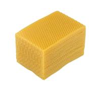 Beeswax Sheets 30Pc Beeswax Beehive Foundation Sheets 9x13 2cm for Nest Construction by Bees Useful for Beekeepers and Candle Making Crafts