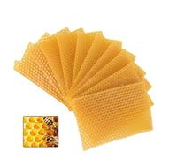 Beeswax Sheets Natural Wax Foundation for Bee Frames 133 * 90mm | Includes 10 or 30 pure beeswax sheets measuring 133*90mm for candle making and hive foundations