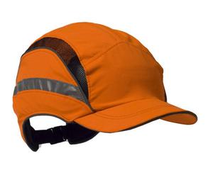 Beeswift 3M High-Visibility Orange Waterproof Cap with Reflective Band - Safety