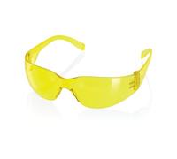 BEESWIFT Safety Glasses Ancona Wraparound One Size Yellow CTASS2Y