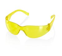 BEESWIFT Safety Glasses Ancona Wraparound One Size Yellow CTASS2Y