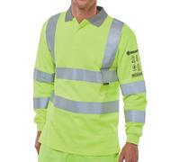 Beeswift ARC COMPLIANT SAT YELLOW POLO SML