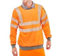 Beeswift Arc Flash GO-RT Sweatshirt Orange 6XL