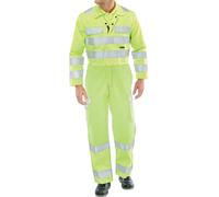Beeswift ARC Flash High Visibility Coverall Saturn Yellow 40 CARC7SY40