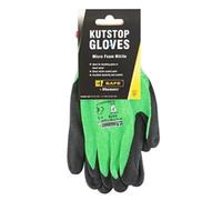 Beeswift Kutstop Micro Foam Nitrile Gloves 1 Pair Green L