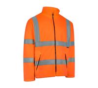 Beeswift Carnoustie High Visibility Fleece Jacket Orange XL