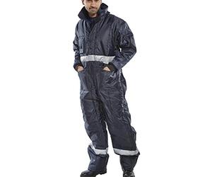 Beeswift CCFCNXXL COLDSTAR FREEZER COVERALL NAVY BLUE XXL