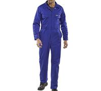 Beeswift Boilersuit Click Polycotton - Royal Blue - 44in (PCBSR44)