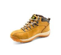 Beeswift Click Chukka SBP D-ring Lace Up Safety Boots 1 Pair Tan 12
