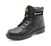 Beeswift Click Traders Dual Density PU 6 Inch Lace up S3 Safety Boots 1Pr Black 13 CTF20BL13