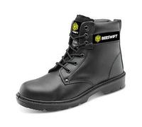 Beeswift Click Traders Dual Density PU 6 Inch Lace up S3 Safety Boots 1Pr Black 7 CTF20BL07