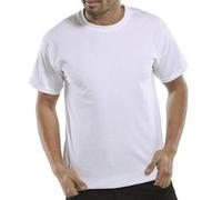 CLICK HEAVY WEIGHT TEE SHIRT WHITE XL