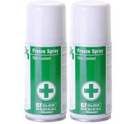 Beeswift Click Medical 150ml Freeze Spray Skin Coolant (Pack of 2)