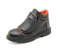 Beeswift Click Metatarsal S3 Steel Toe Cap 4-D Ring Safety Boots 1Pr Black 9 CF5BL09
