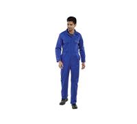 Beeswift Click Polycotton Boilersuit Royal Blue 46 Inch PCBSR46