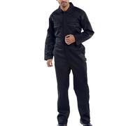 Beeswift Click Polycotton Regular Boilersuit Black 42 RPCBSBL42