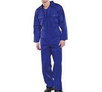 Beeswift Click Polycotton Regular Boilersuit Royal Blue 42 - RPCBSR42