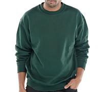 Beeswift Click Polycotton Sweatshirt Bottle Green S CLPCSBGS