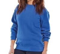 Beeswift Click Polycotton Sweatshirt Royal Blue 4XL
