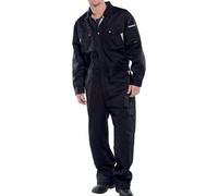Beeswift Click Premium Boilersuit Stretch-Plus Black 38 - CPCBL38