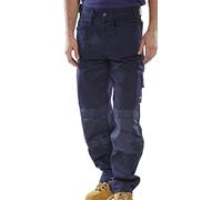 Beeswift Click Premium Multi Purpose Trousers Navy Blue 40