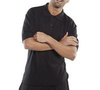 Beeswift Click Premium PK Short Sleeve Polo Shirt Black S CPPKSBLS