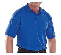 Beeswift Click Premium PK Short Sleeve Polo Shirt Royal Blue 3XL