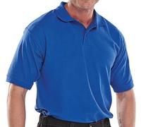 Beeswift Click Premium PK Short Sleeve Polo Shirt Royal Blue S