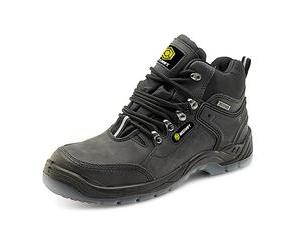Beeswift Click Water Resistant Lace Up S3 Hiker Boots Black 6.5