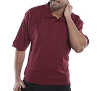 BeeSwift CLPKSBUL Click Leisurewearclick Pk Shirt Burgundy L