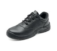 Beeswift Composite S1 Lace-up Leather Upper Shoe Black 6 - CF52BL06